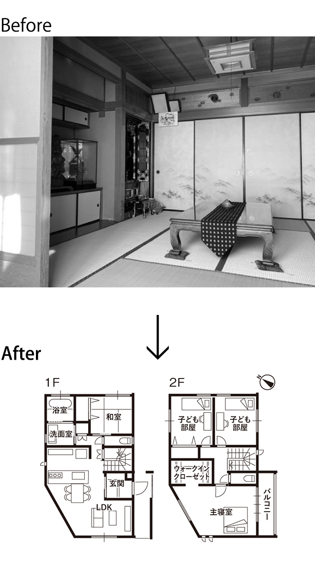 Before | After