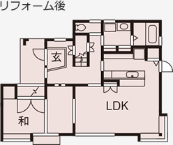 リフォーム後