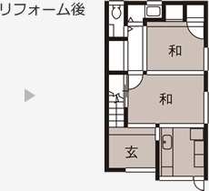 リフォーム後