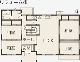 リフォーム後